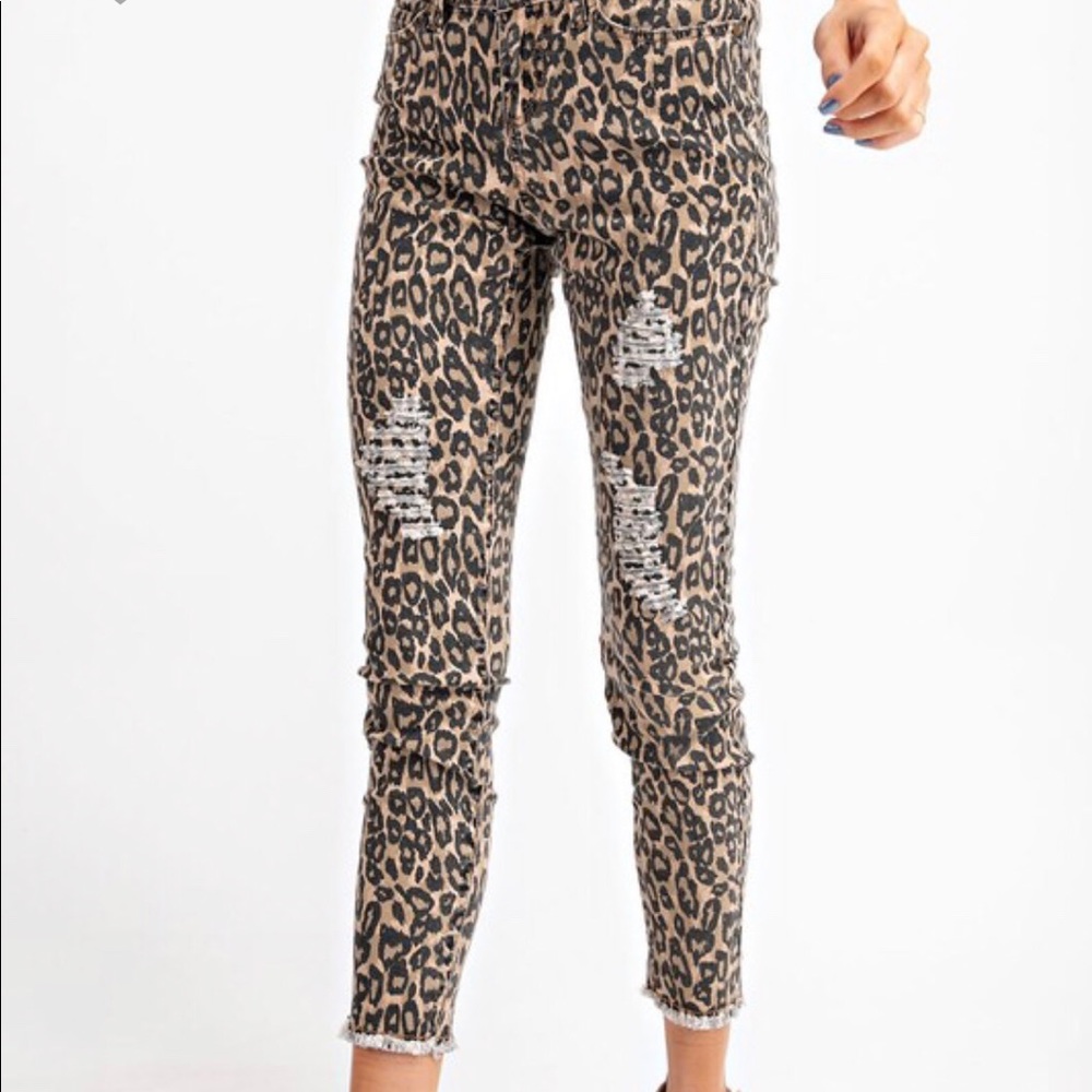 Cheetah pants